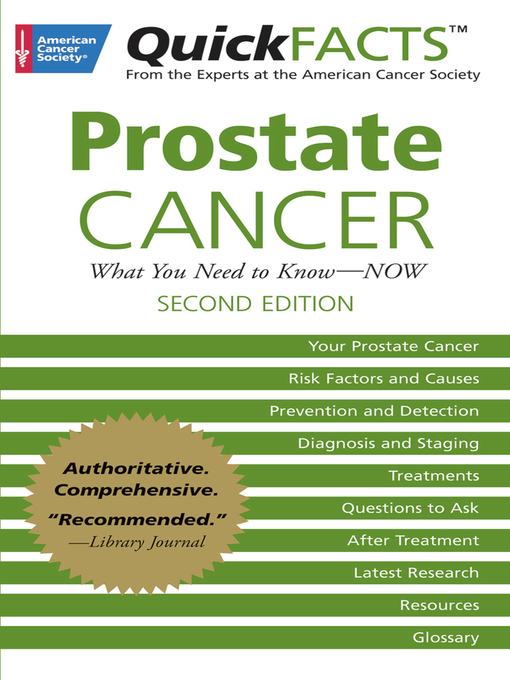 Title details for QuickFACTS Prostate Cancer by American Cancer Society - Available